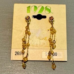 Vintage 1928 Dangle Earrings